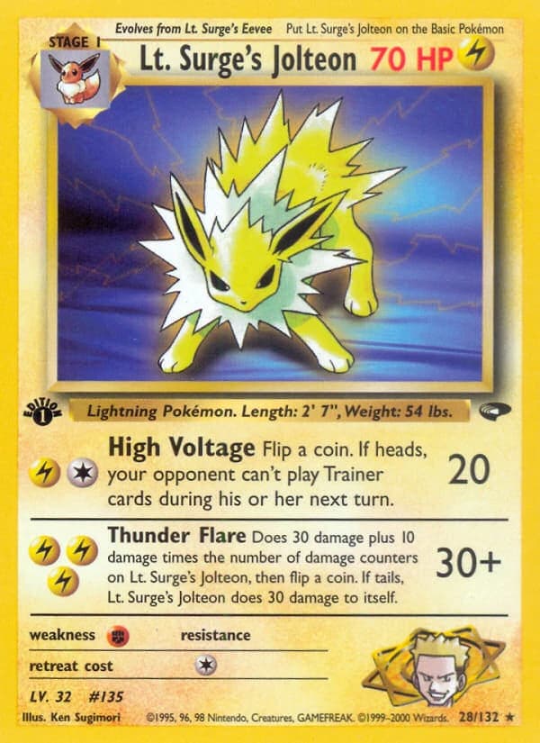 Lt. Surge's Jolteon (28)