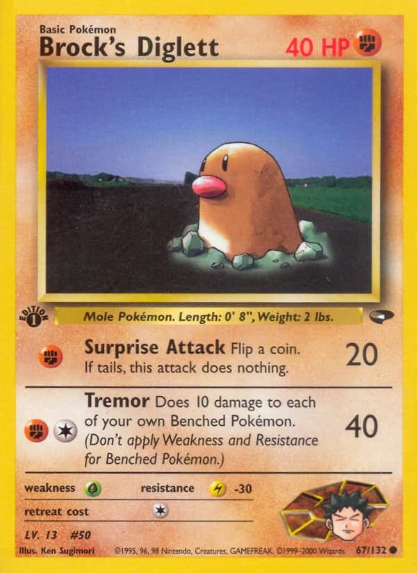 Brock's Diglett (67)