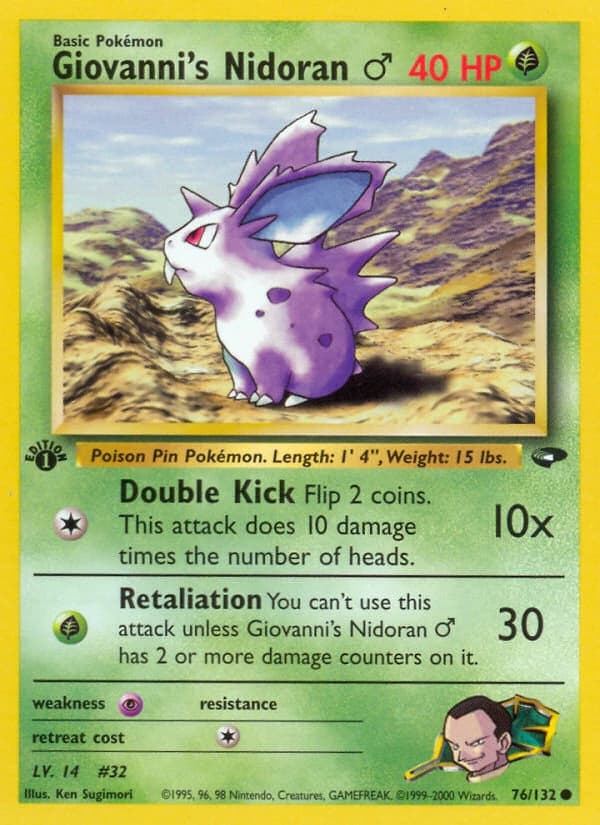 Giovanni's Nidoran ♂ (76)
