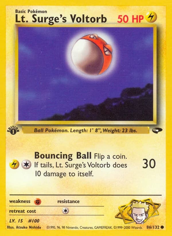 Lt. Surge's Voltorb (86)