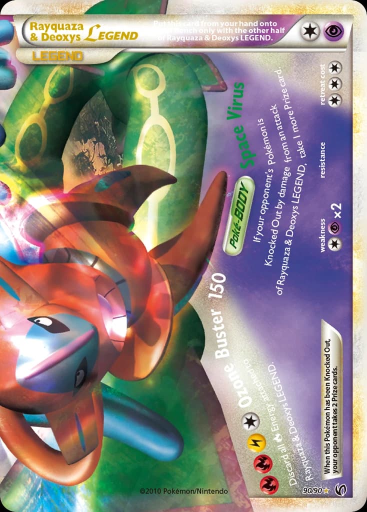 Rayquaza & Deoxys LEGEND (90)