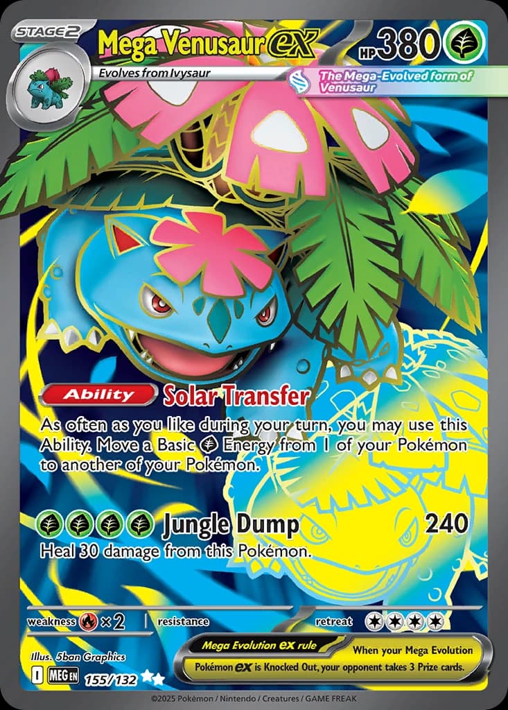 Mega Venusaur ex (155)
