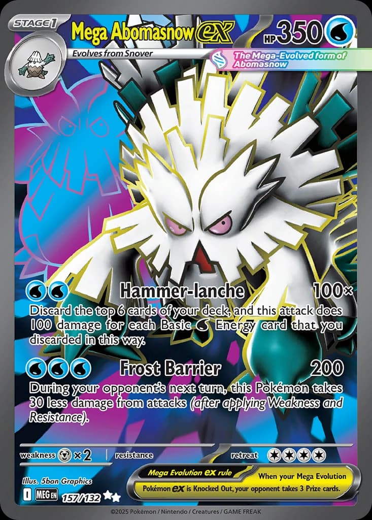 Mega Abomasnow ex (157)