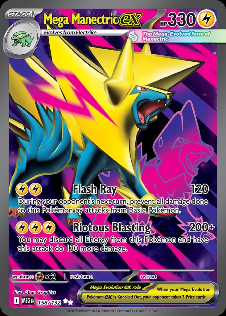 Mega Manectric ex (158)