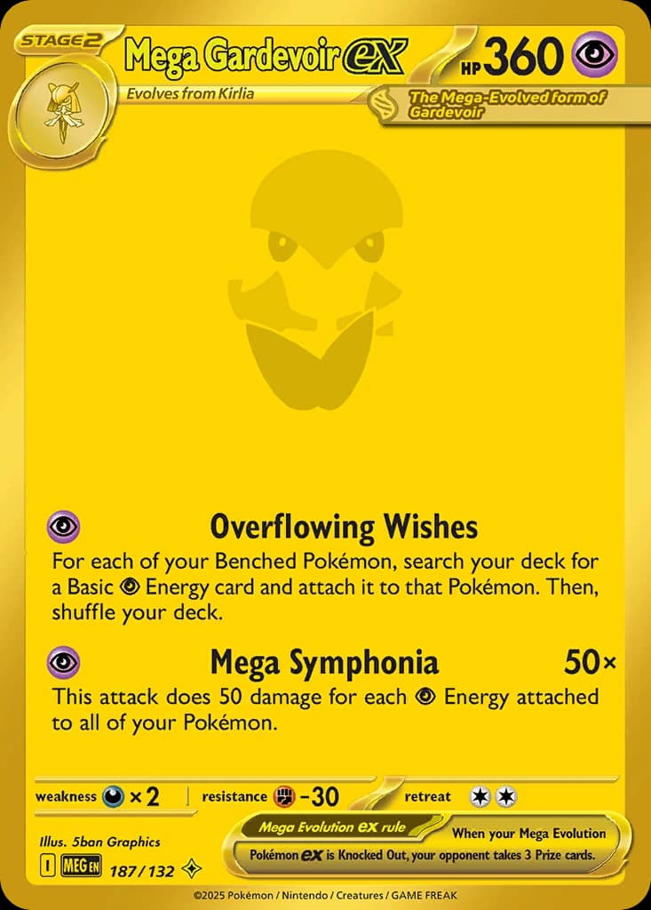 Mega Gardevoir ex (187)