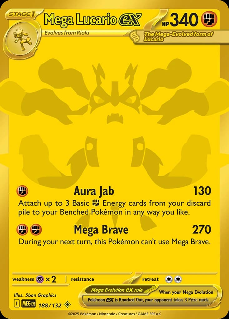 Mega Lucario ex (188)