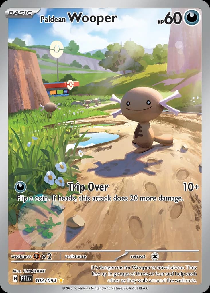 Paldean Wooper (102)