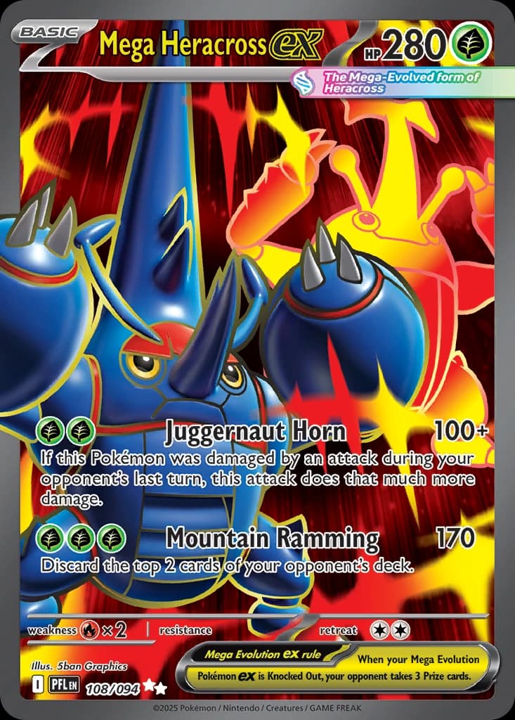 Mega Heracross ex (108)