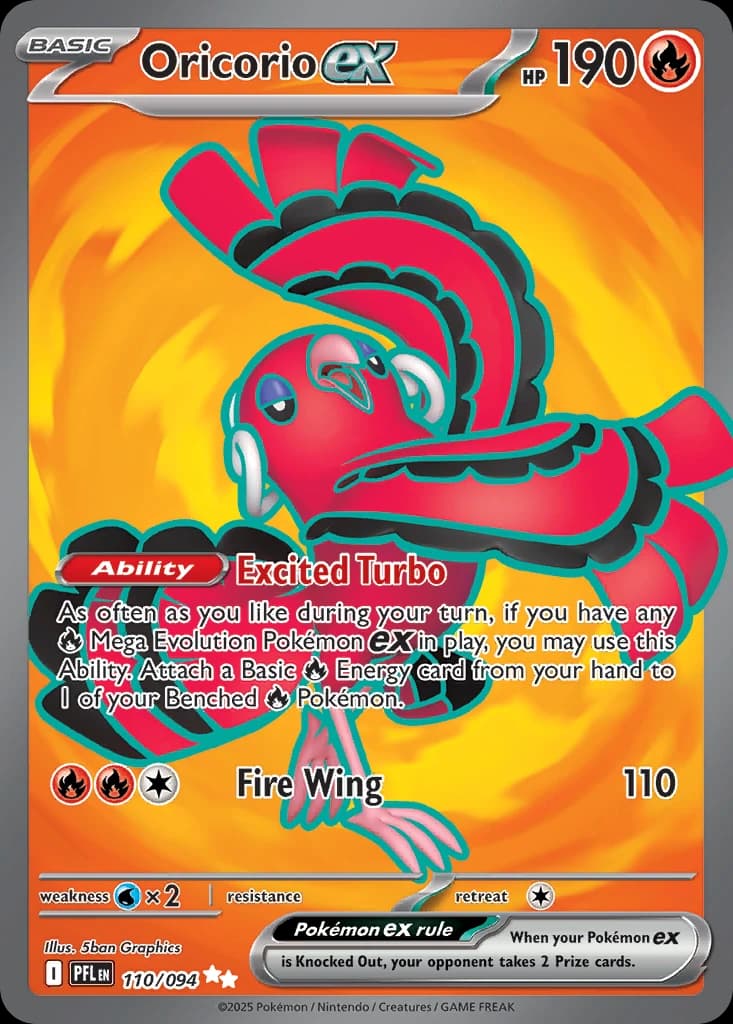 Oricorio ex (110)