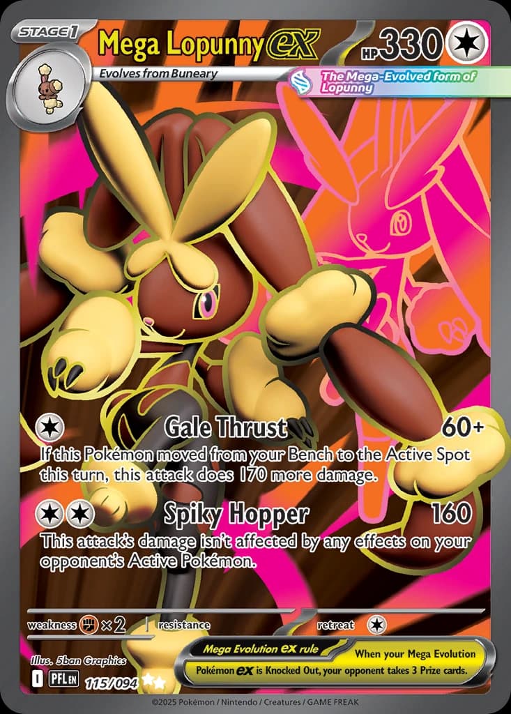 Mega Lopunny ex (115)