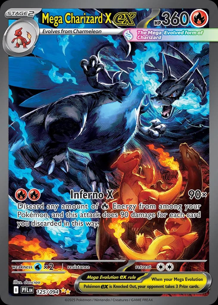 Mega Charizard X ex (125)