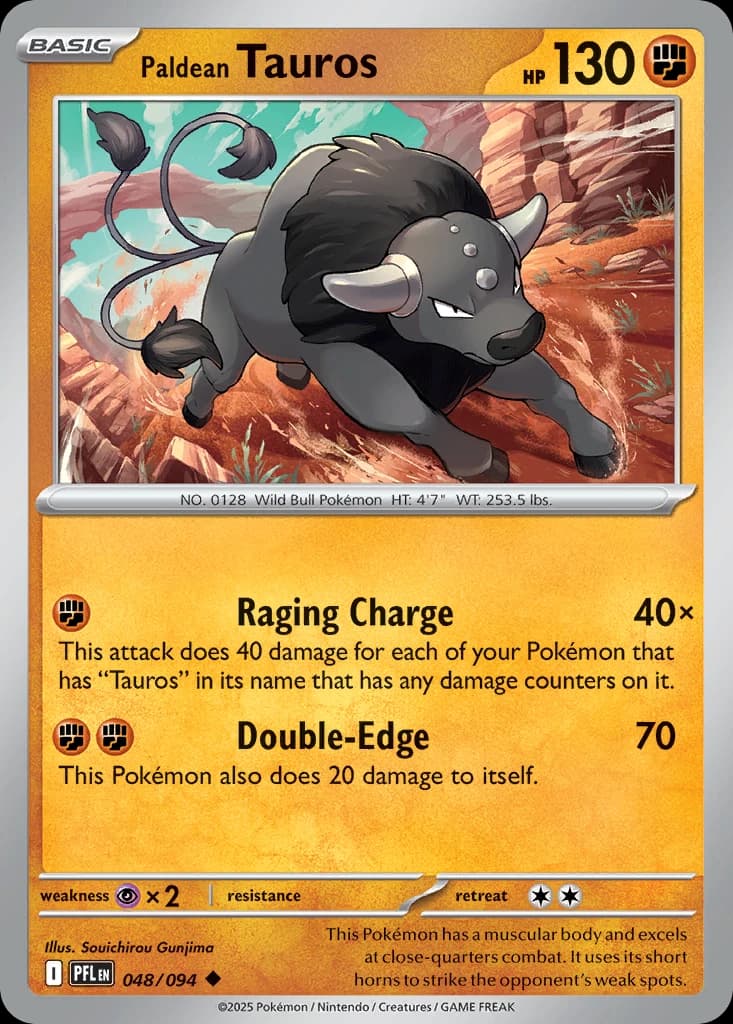 Paldean Tauros (48)