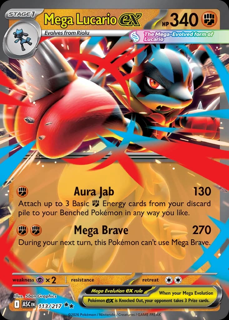 Mega Lucario ex (113)