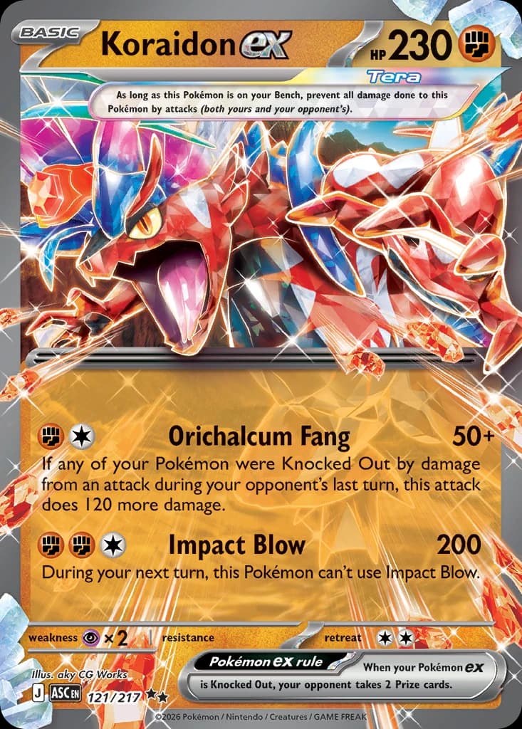 Koraidon ex (121)