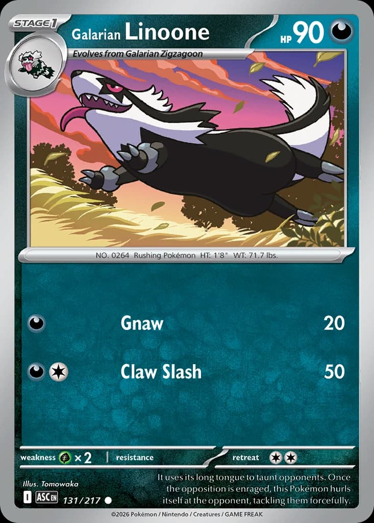 Galarian Linoone (131)