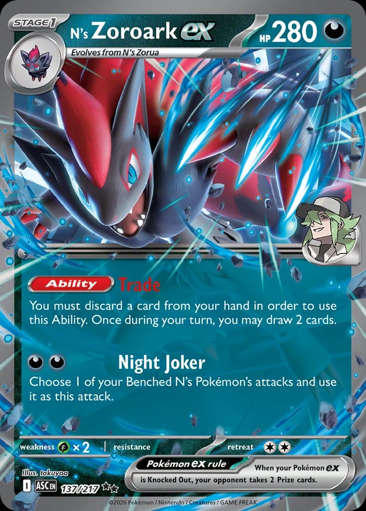 N's Zoroark ex (137)