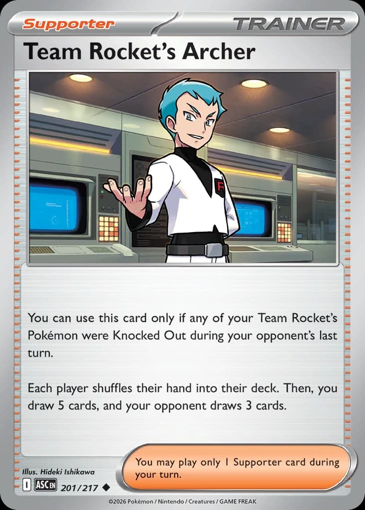 Team Rocket's Archer (201)