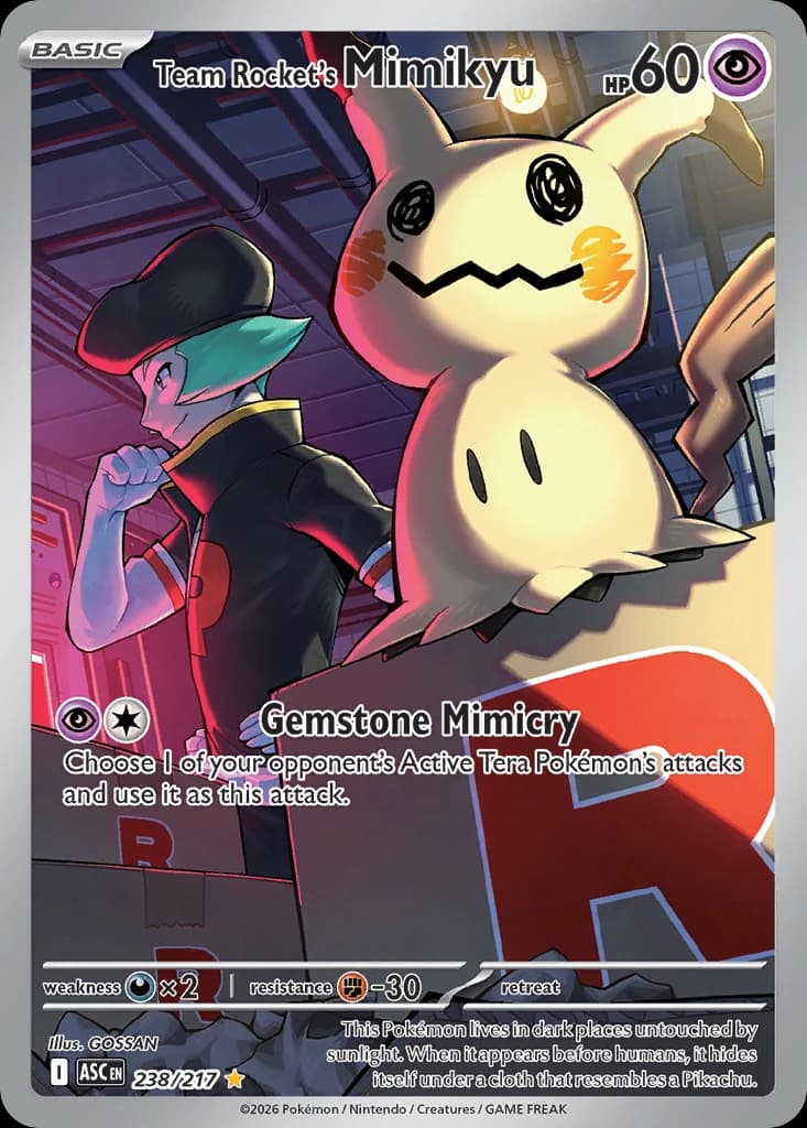 Team Rocket's Mimikyu (238)