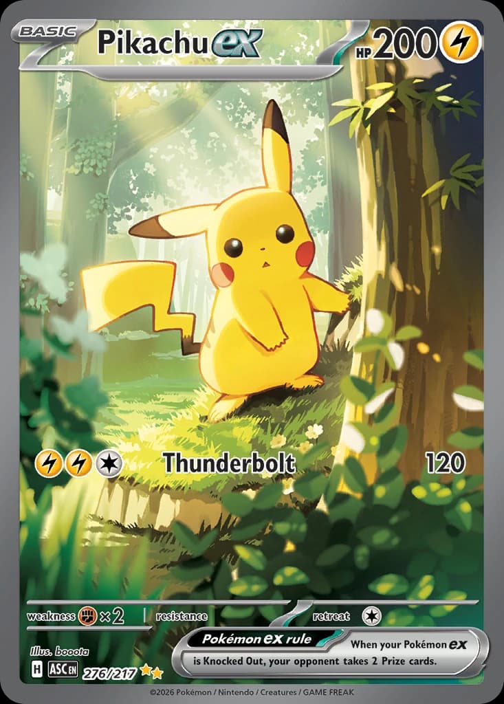 Pikachu ex (276)