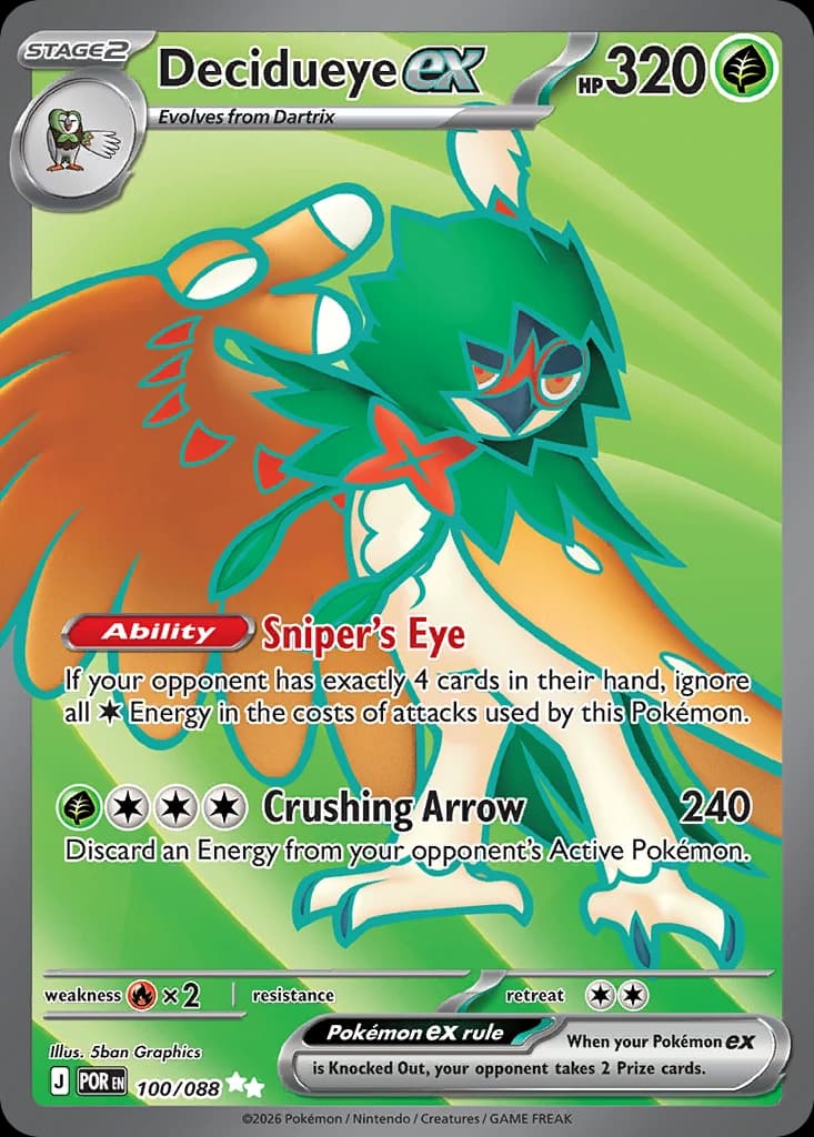 Decidueye ex (100)