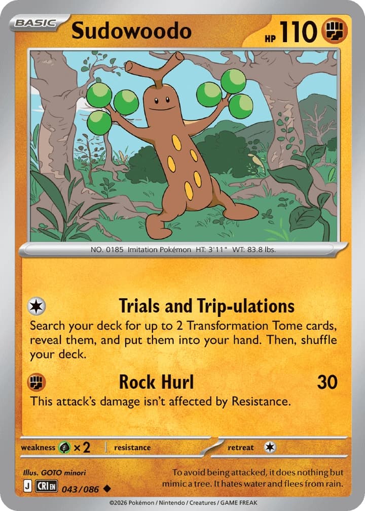 Sudowoodo (43)
