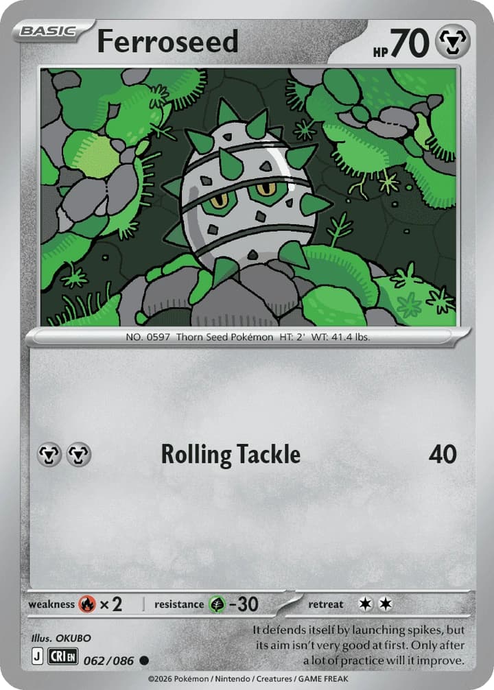 Ferroseed (62)