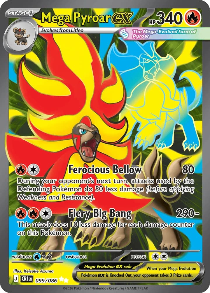 Mega Pyroar ex (99)