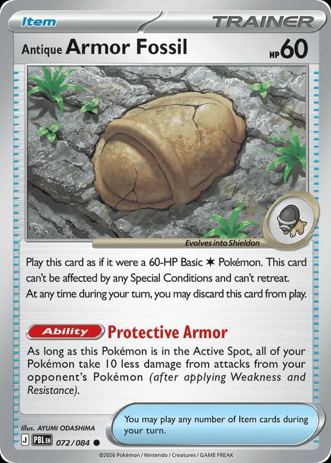Antique Armor Fossil (72)