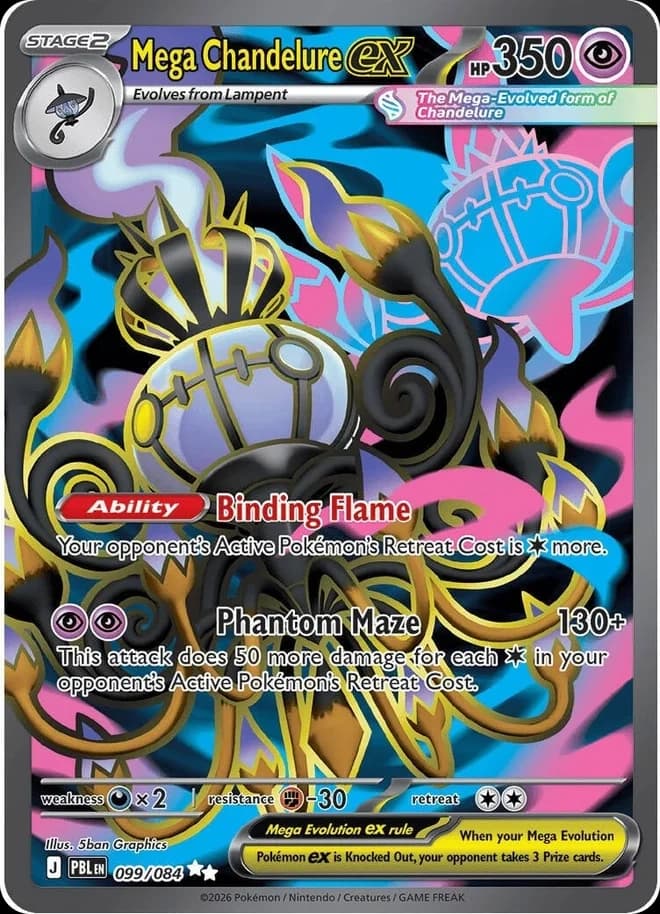 Mega Chandelure ex (99)