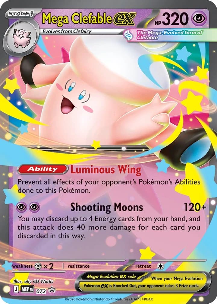 Mega Clefable ex (72)
