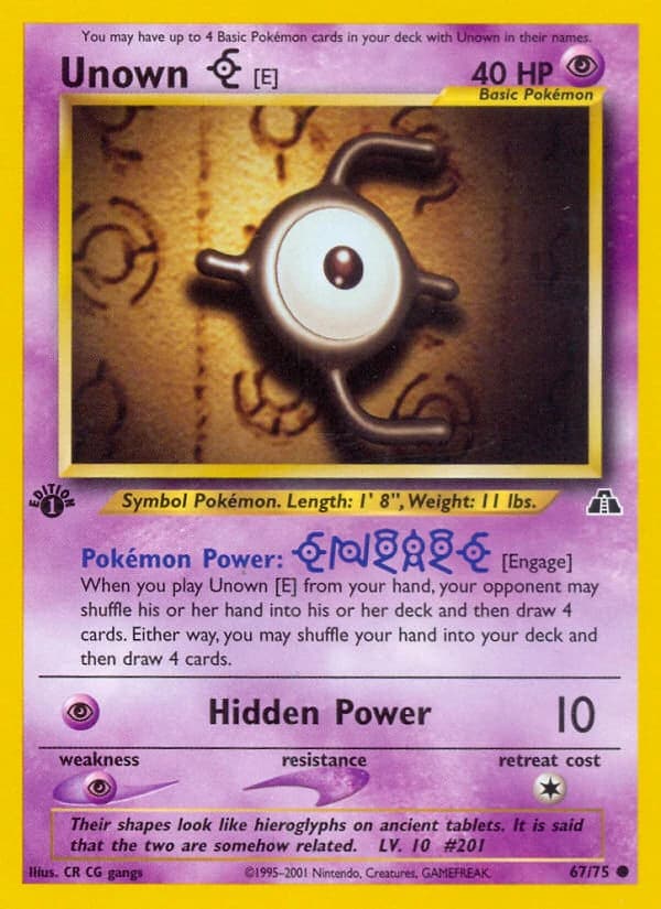 Unown [E] (67)