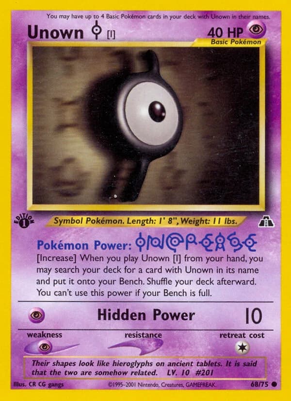 Unown [I] (68)
