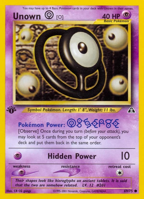 Unown [O] (69)