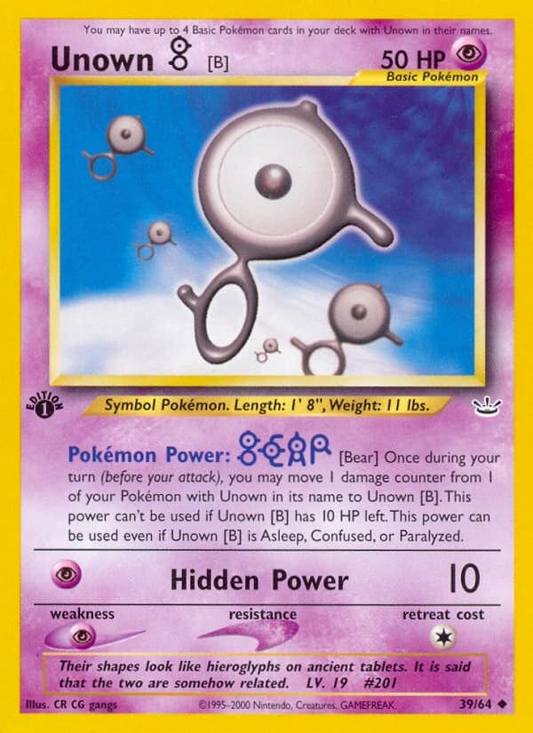 Unown [B] (39)