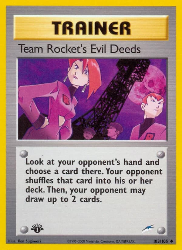 Team Rocket's Evil Deeds (103)