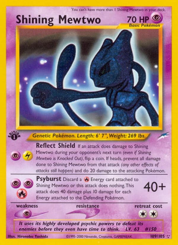 Shining Mewtwo (109)