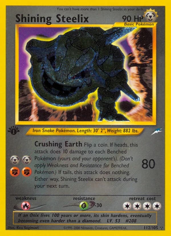 Shining Steelix (112)