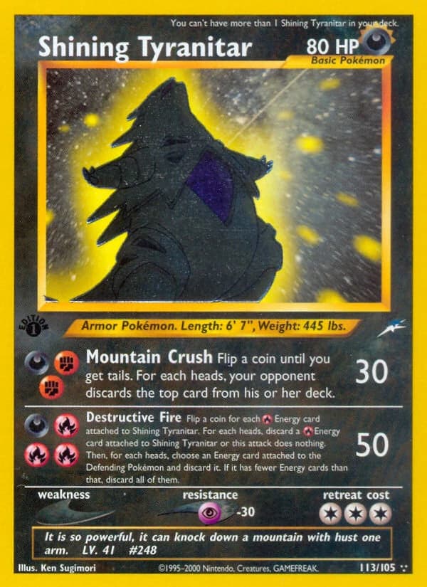 Shining Tyranitar (113)