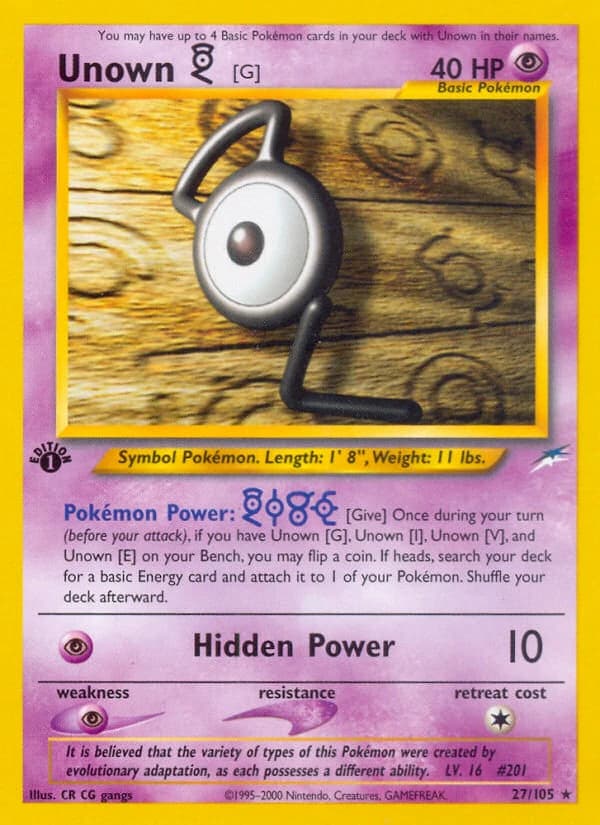 Unown [G] (27)