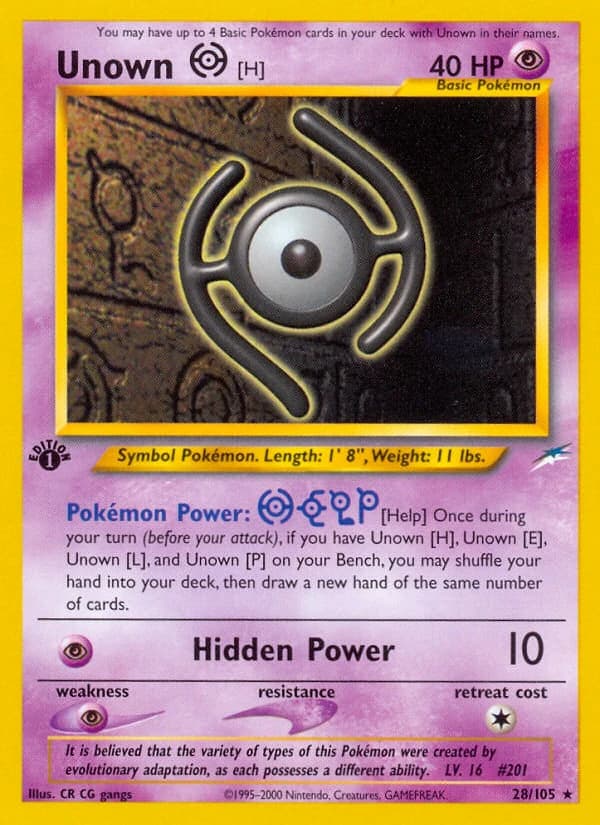 Unown [H] (28)