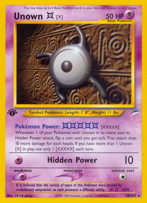 Unown [X] (30)