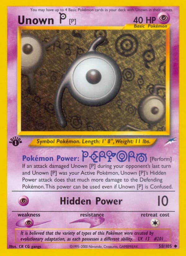 Unown [P] (58)