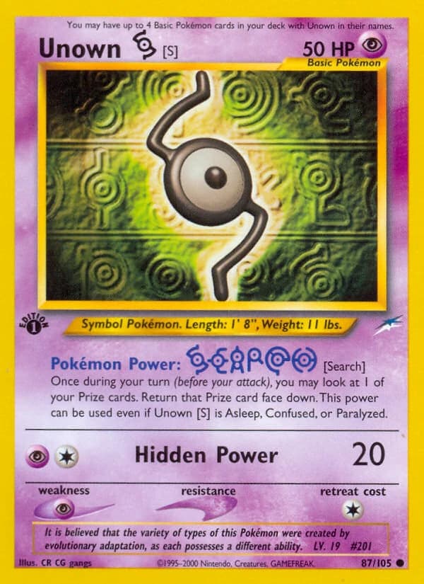 Unown [S] (87)