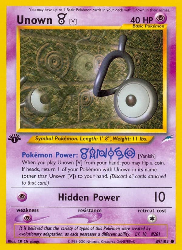 Unown [V] (89)