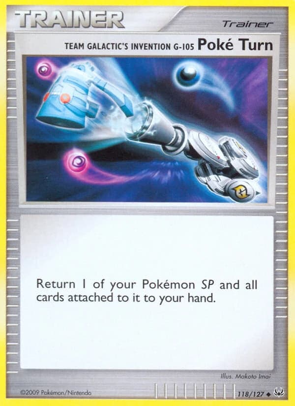 Team Galactic's Invention G-105 Poké Turn (118)