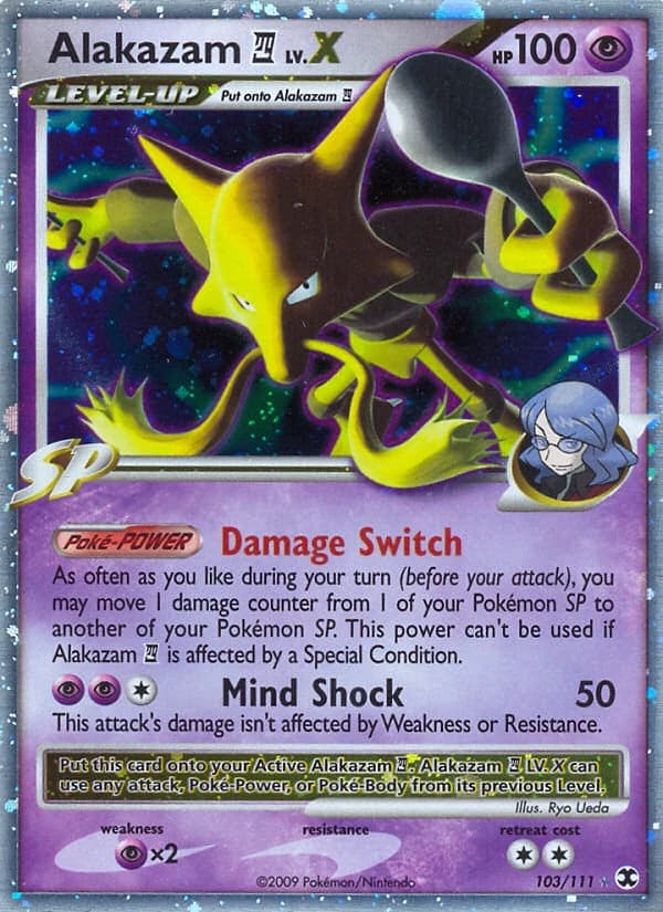 Alakazam E4 LV.X (103)