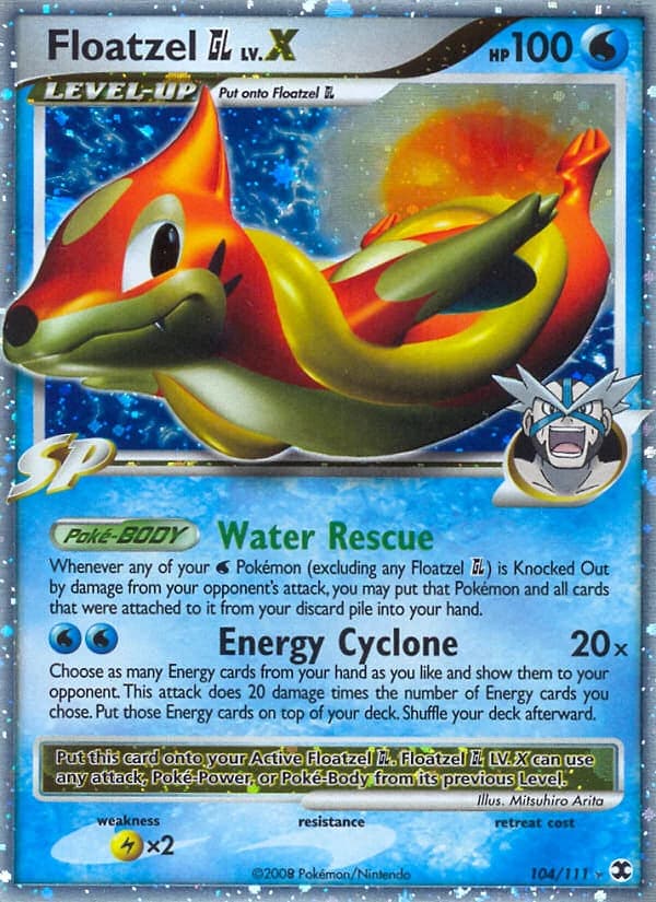 Floatzel GL LV.X (104)