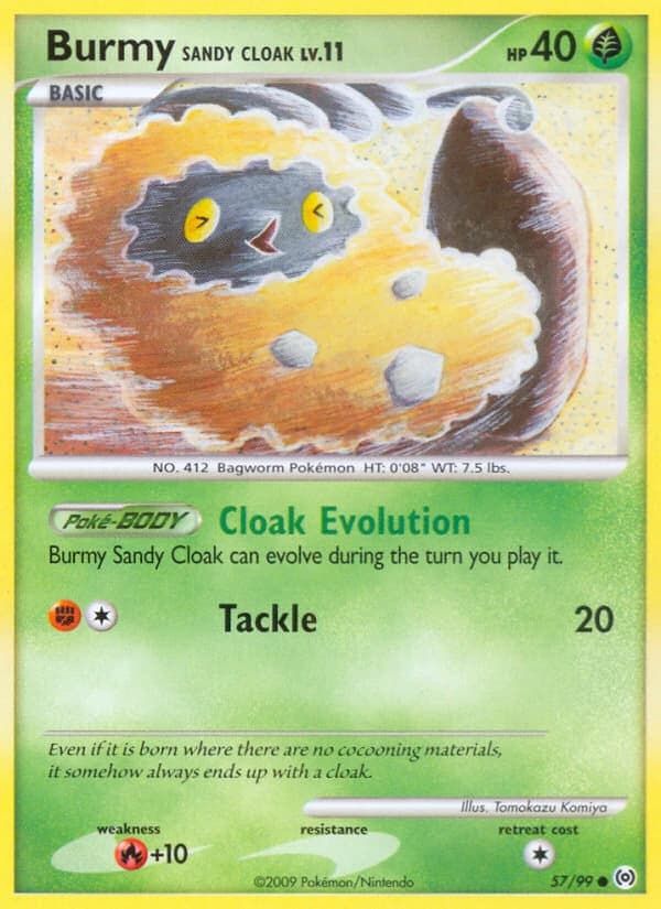 Burmy Sandy Cloak (57)