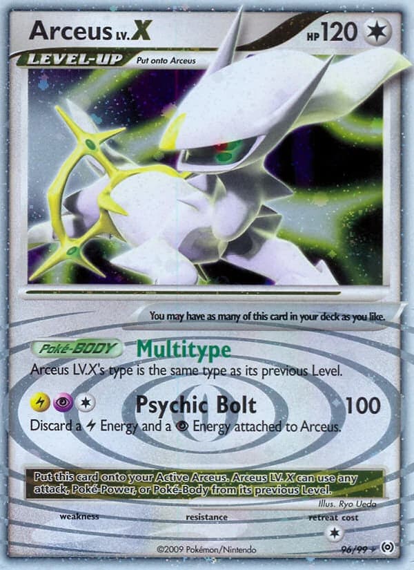 Arceus LV.X (96)