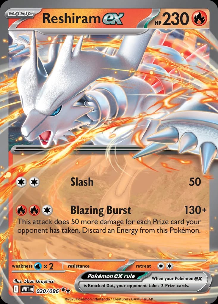 Reshiram ex (20)